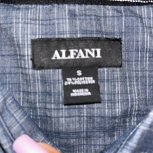 Alfani short sleeve button down - Picture 2 of 2